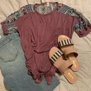 Women’s tie knot top